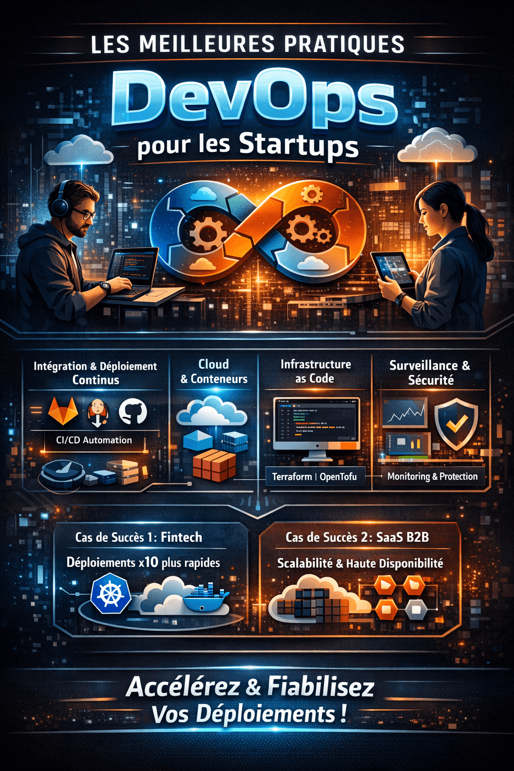 Comparatif des meilleures pratiques DevOps pour les startups en 2026